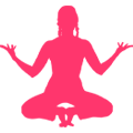 Image Describing a person practising Pranayama Pose.