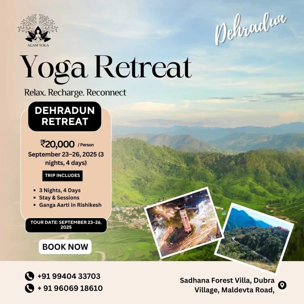 Yoga retreat in Dehradun